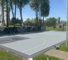 3x3 surenkamos krepšinio aikštelės danga